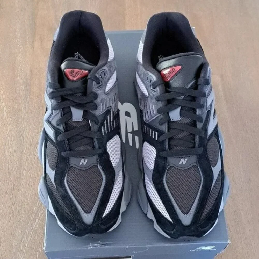 New Balance 9060 Sneakers - Color: Black / Grey - Size: Men 11.5 - Picture 2 of 9